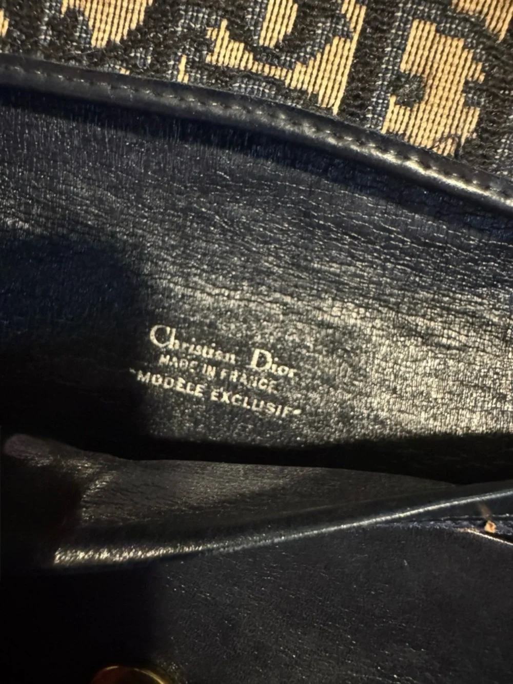Christian Vintage Dior Trotter Wallet